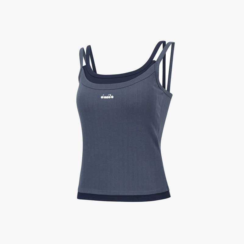 【WE ARE】韓國Diadora 假兩件bratop D6222LSL14