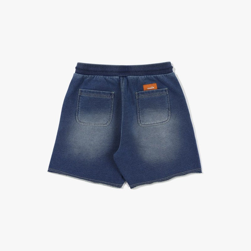 【WE ARE】韓國Diadora牛仔短褲D6122LHP29