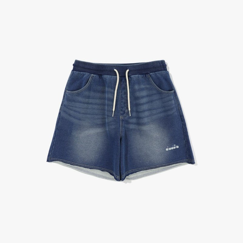 【WE ARE】韓國Diadora牛仔短褲D6122LHP29