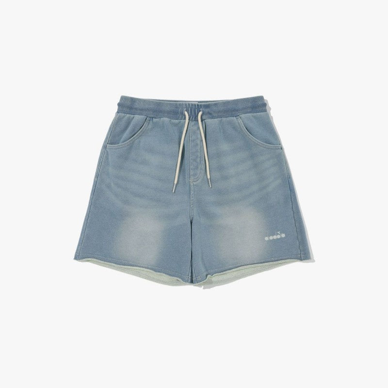 【WE ARE】韓國Diadora牛仔短褲D6122LHP29