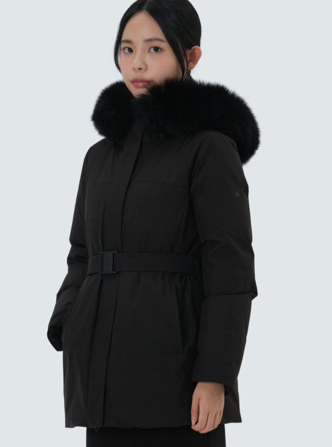 女款【WE ARE】韓國snow peak雪峰 白標Goretex中長款鵝絨外套S25WWPDJ03