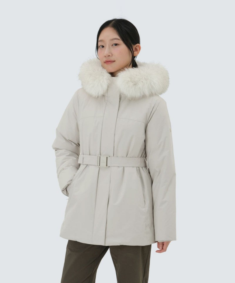 女款【WE ARE】韓國snow peak雪峰 白標Goretex中長款鵝絨外套S25WWPDJ03