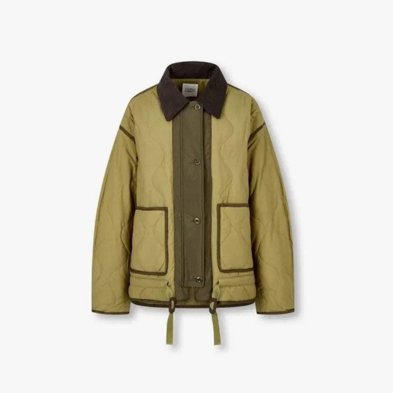 【WE ARE】韓國Studio Tomboy異材質接拼鴨絨外套 9105414102