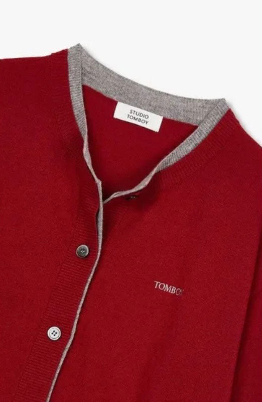 【WE ARE】韓國Studio Tomboy 假兩件47%羊毛針織衫 9105451106