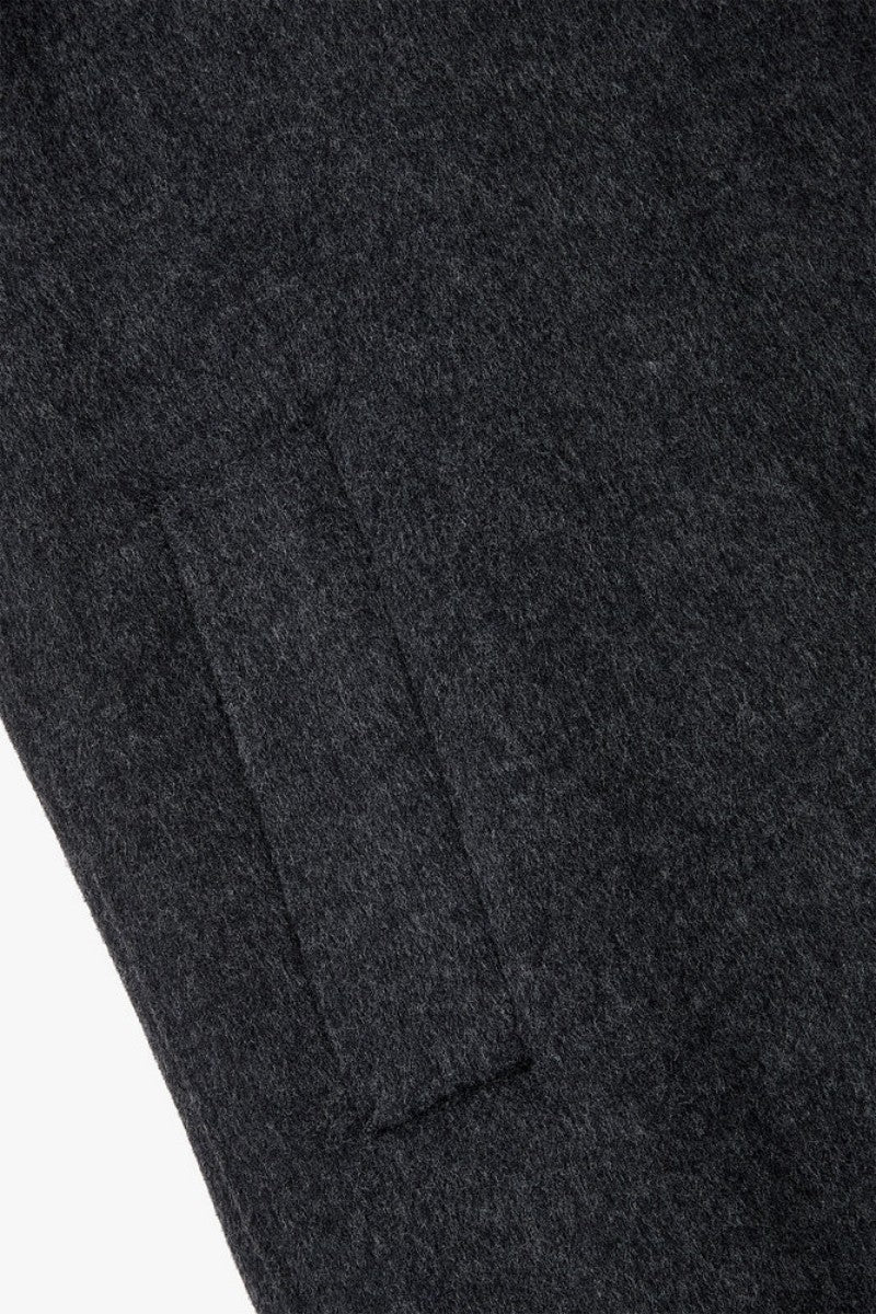 【WE ARE】韓國Studio Tomboy小立領78%羊毛長版大衣 9105411221