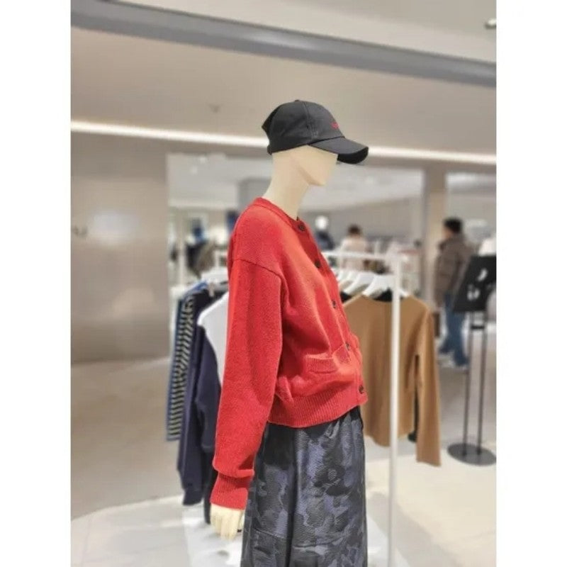 【WE ARE】韓國Studio Tomboy 46%羊毛圓領針織外套9106151101