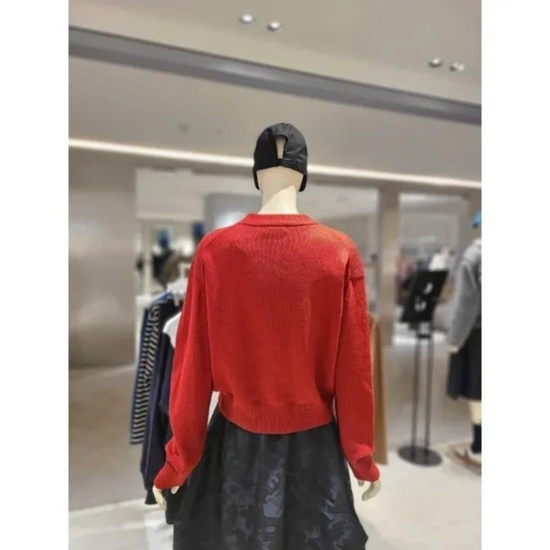 【WE ARE】韓國Studio Tomboy 46%羊毛圓領針織外套9106151101