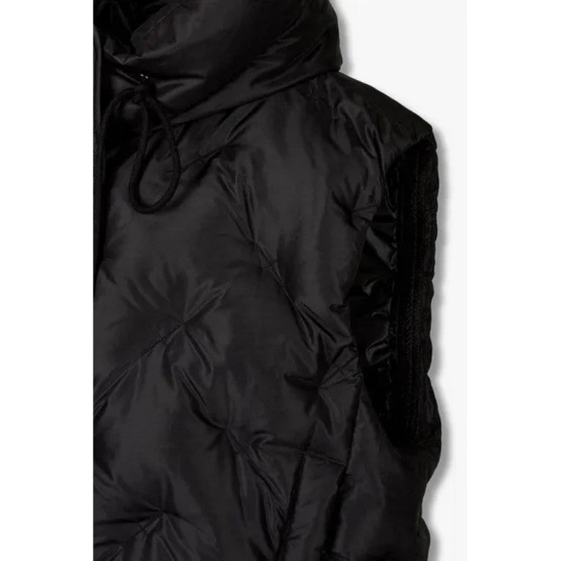 【WE ARE】韓國Studio Tomboy連帽鴨絨菱紋背心 9105414116