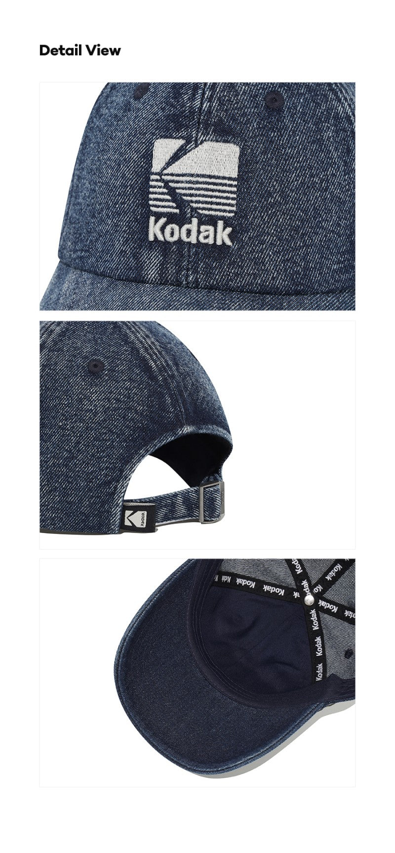 【WE ARE】韓國KODAK柯達棒球帽K6143LCP23