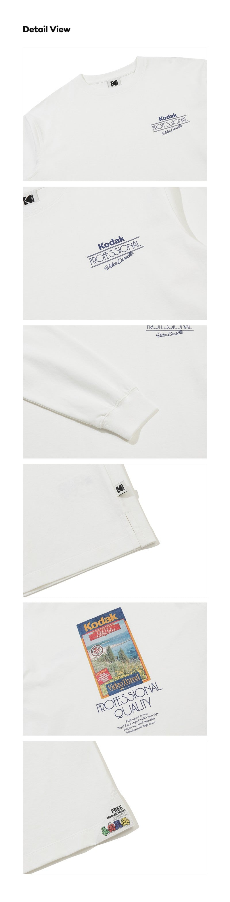 【WE ARE】韓國KODAK柯達大學T衛衣K6123LRL21