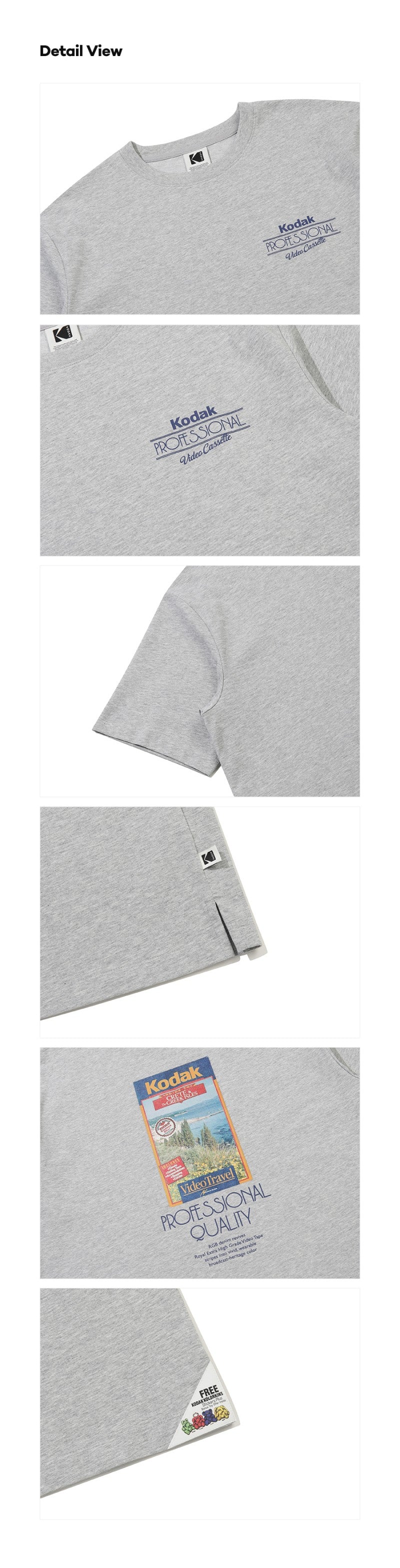 【WE ARE】韓國KODAK柯達短袖T恤K6223LRS30