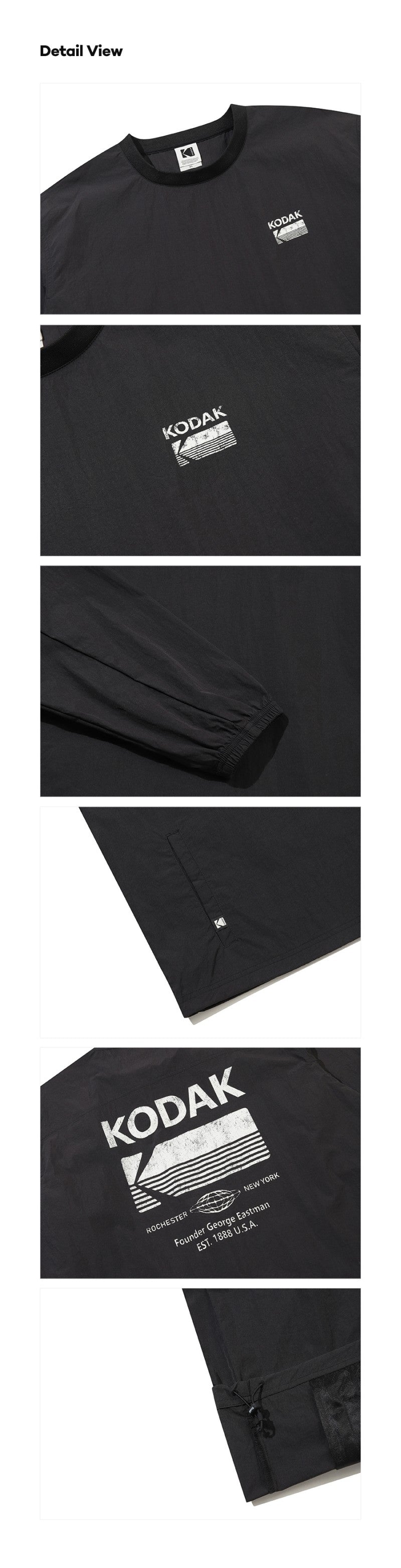 【WE ARE】韓國KODAK柯達大學T衛衣K6123LWTE1