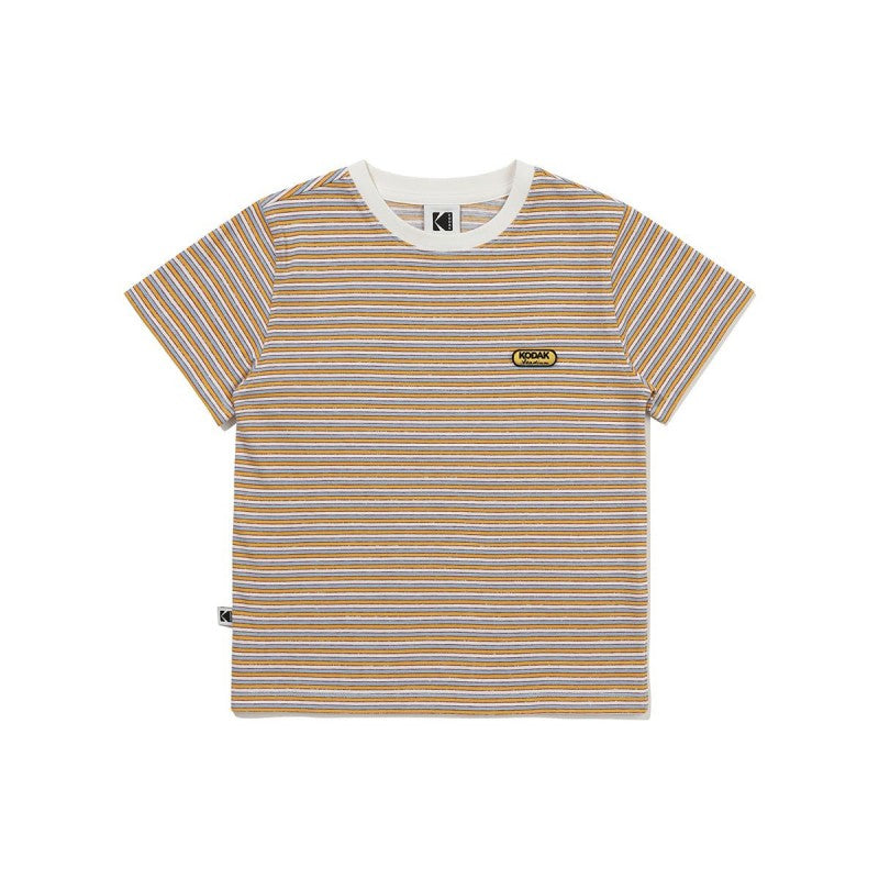 女款【WE ARE】韓國KODAK柯達細條紋短袖T恤K6222LRS33
