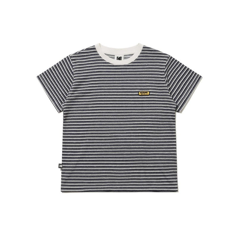 女款【WE ARE】韓國KODAK柯達細條紋短袖T恤K6222LRS33