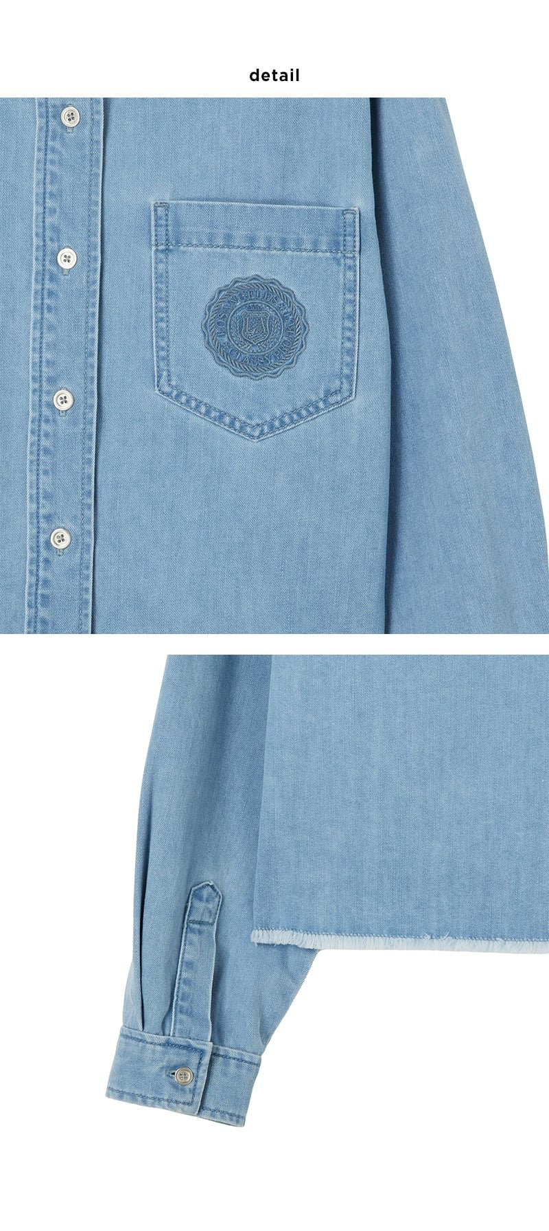 【WE ARE】韓國LAP短版牛仔外套 AS1DB260