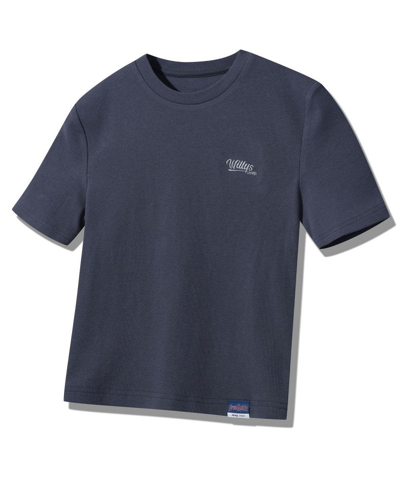 【WE ARE】韓國JEEP 合身基礎款短T JQ5TSF502