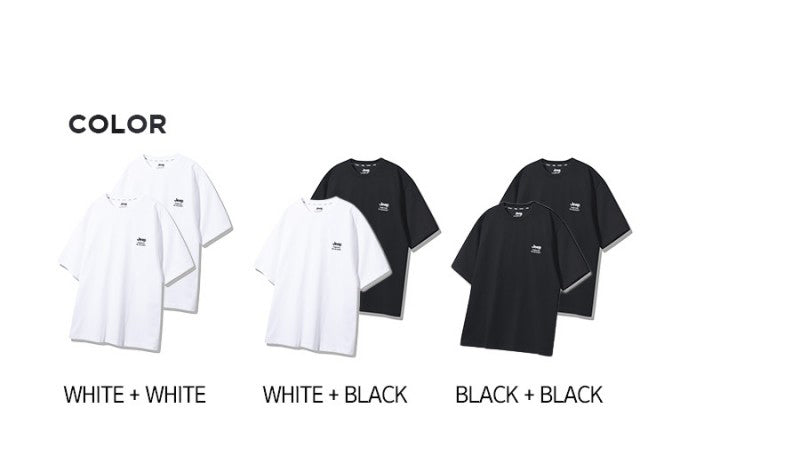 2件裝【WE ARE】韓國JEEP短袖T恤JR5TSU159