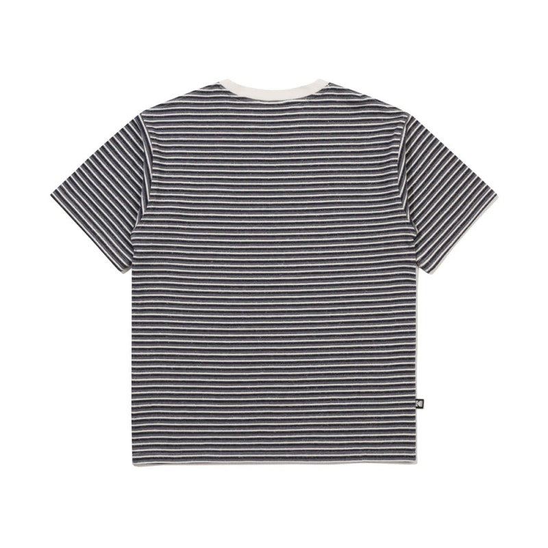 中性版【WE ARE】韓國KODAK柯達細條紋短袖T恤 K6223LRS33