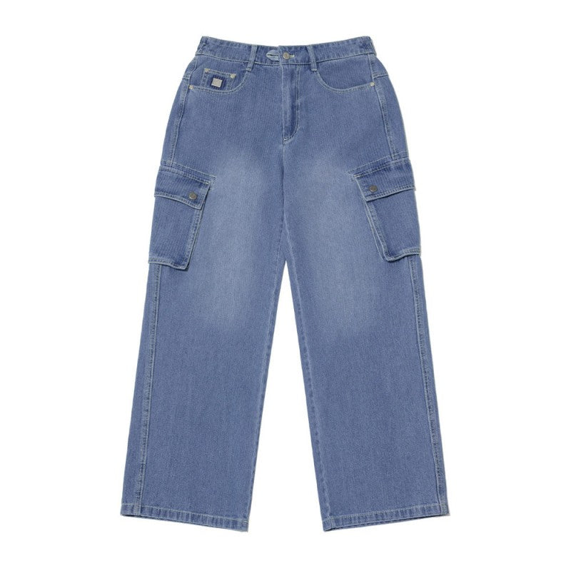 【WE ARE】韓國KODAK柯達 工裝牛仔褲K6123LPT21