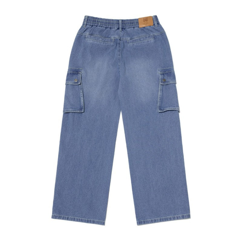 【WE ARE】韓國KODAK柯達 工裝牛仔褲K6123LPT21