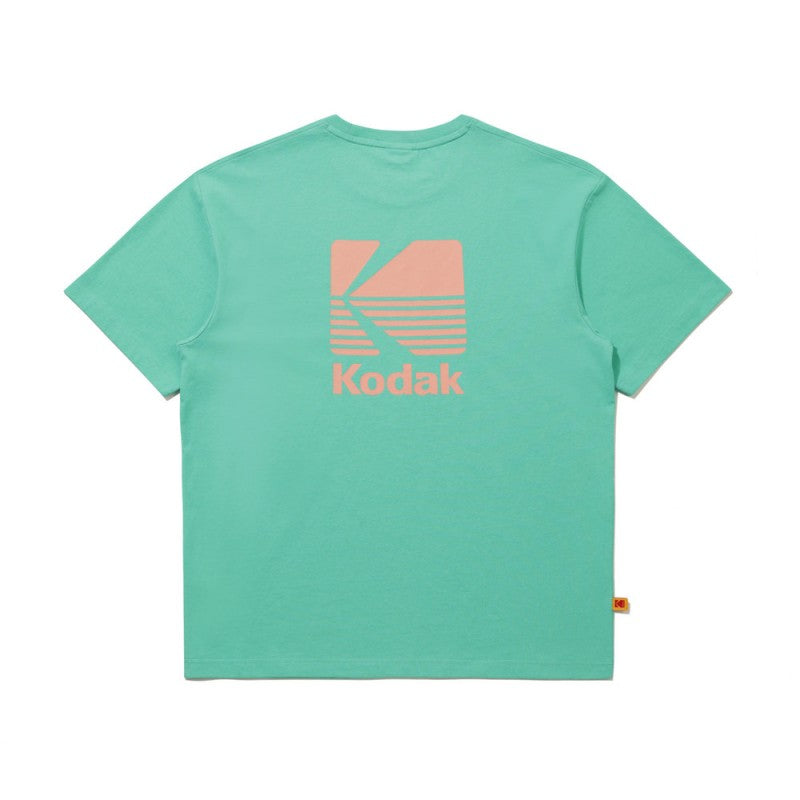 微厚磅【WE ARE】韓國KODAK柯達 撞色logo短袖T恤 K6223LRS36
