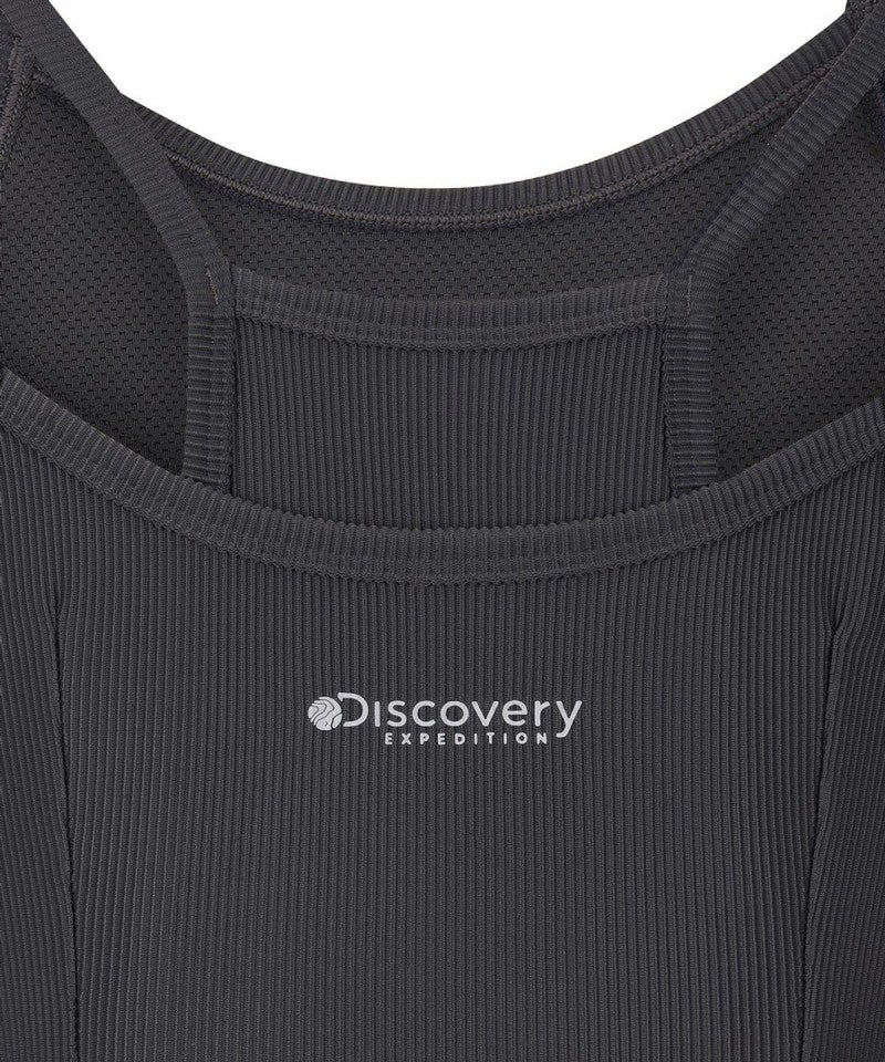 女款【WE ARE】韓國Discovery 假兩件bra top DWBR44061