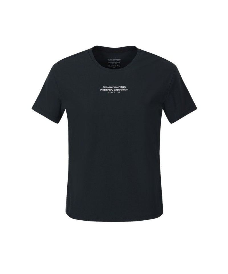 女款【WE ARE】韓國Discovery Prebona 馬甲短T DWRSR2063