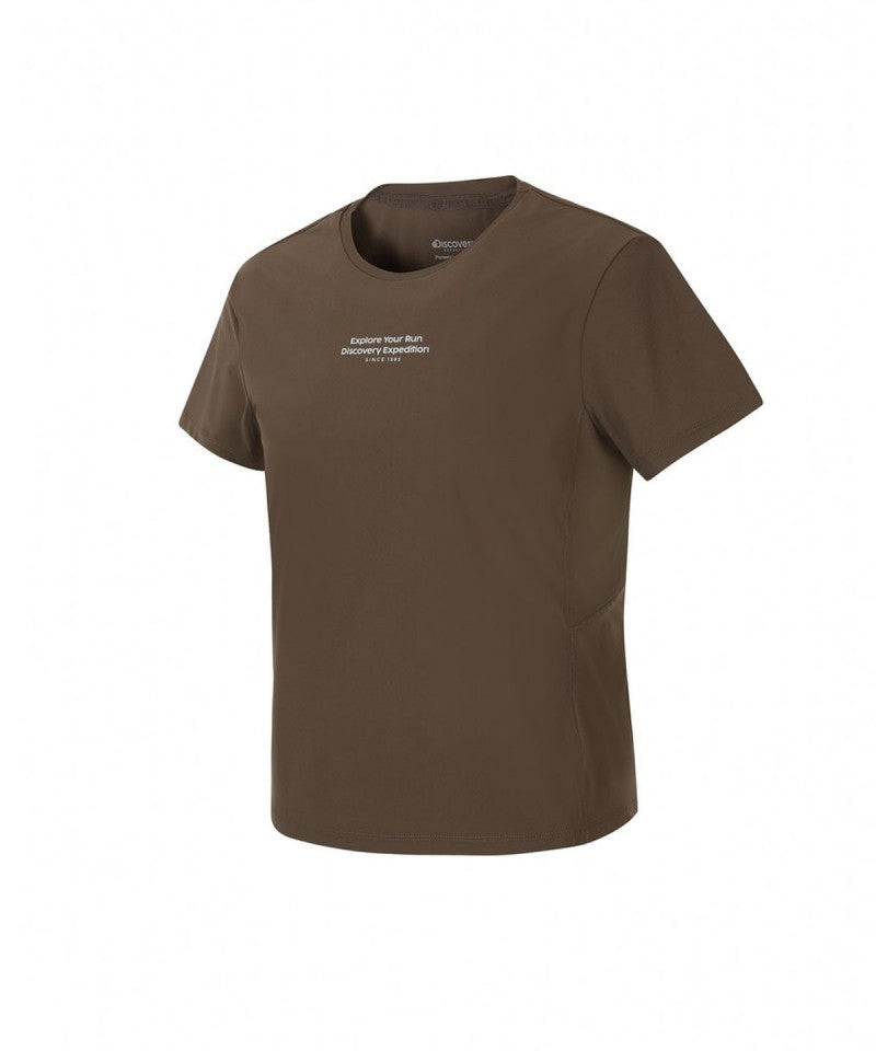 女款【WE ARE】韓國Discovery Prebona 馬甲短T DWRSR2063