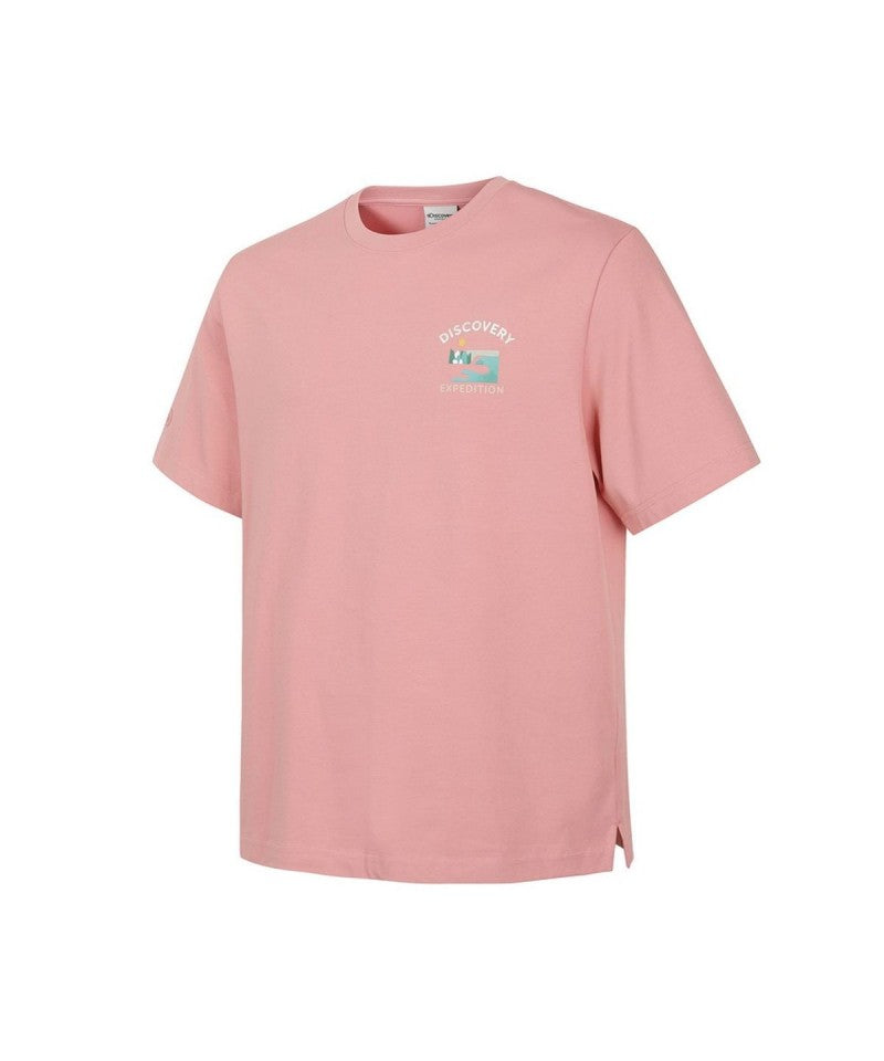 【WE ARE】韓國Discovery休閒短袖T恤DXRS7M063