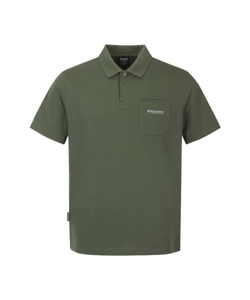 【WE ARE】韓國Discovery短袖翻領T恤DMTS7C063