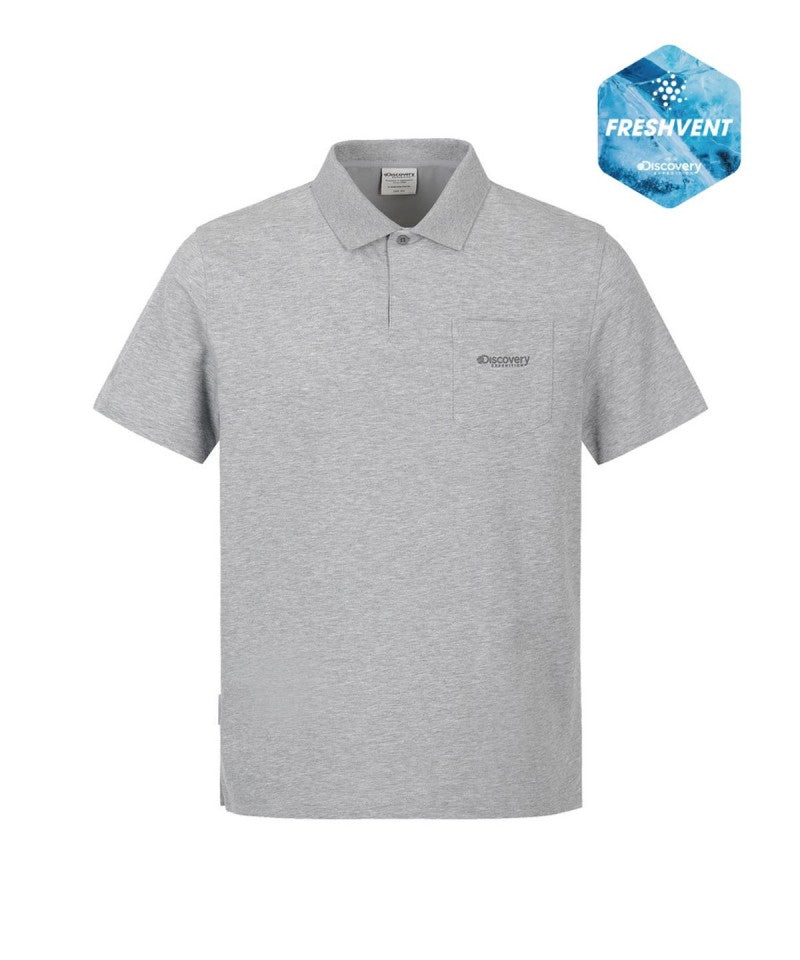 【WE ARE】韓國Discovery短袖翻領T恤DMTS7C063