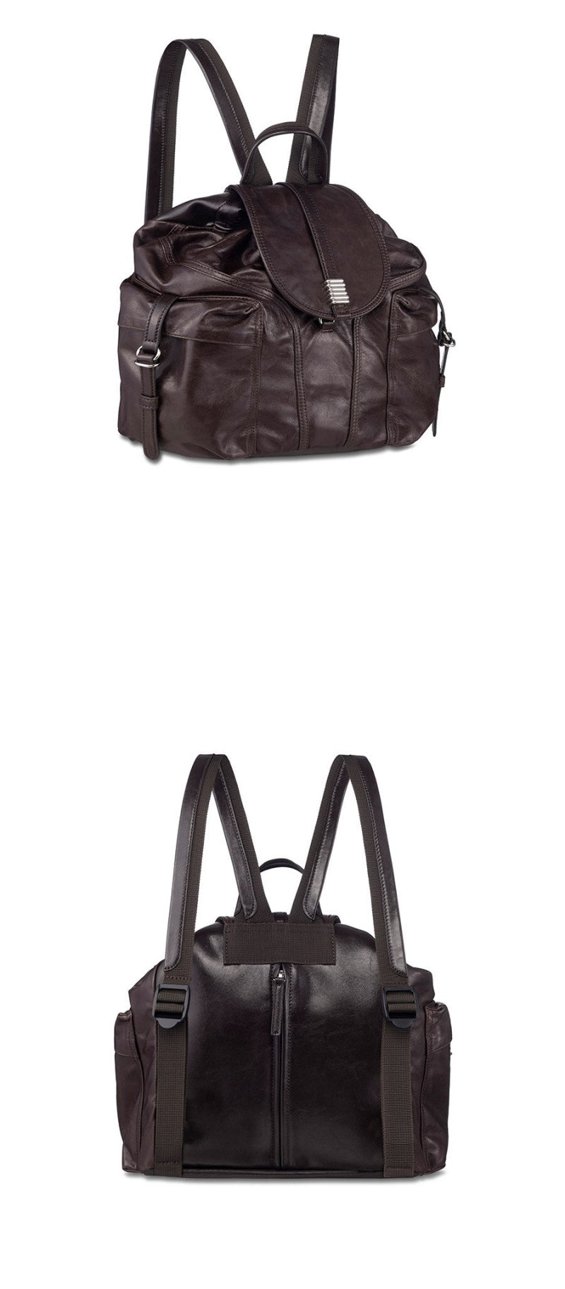 【WE ARE】韓國loeuvre休閒雙肩包後背包FA6SC3620