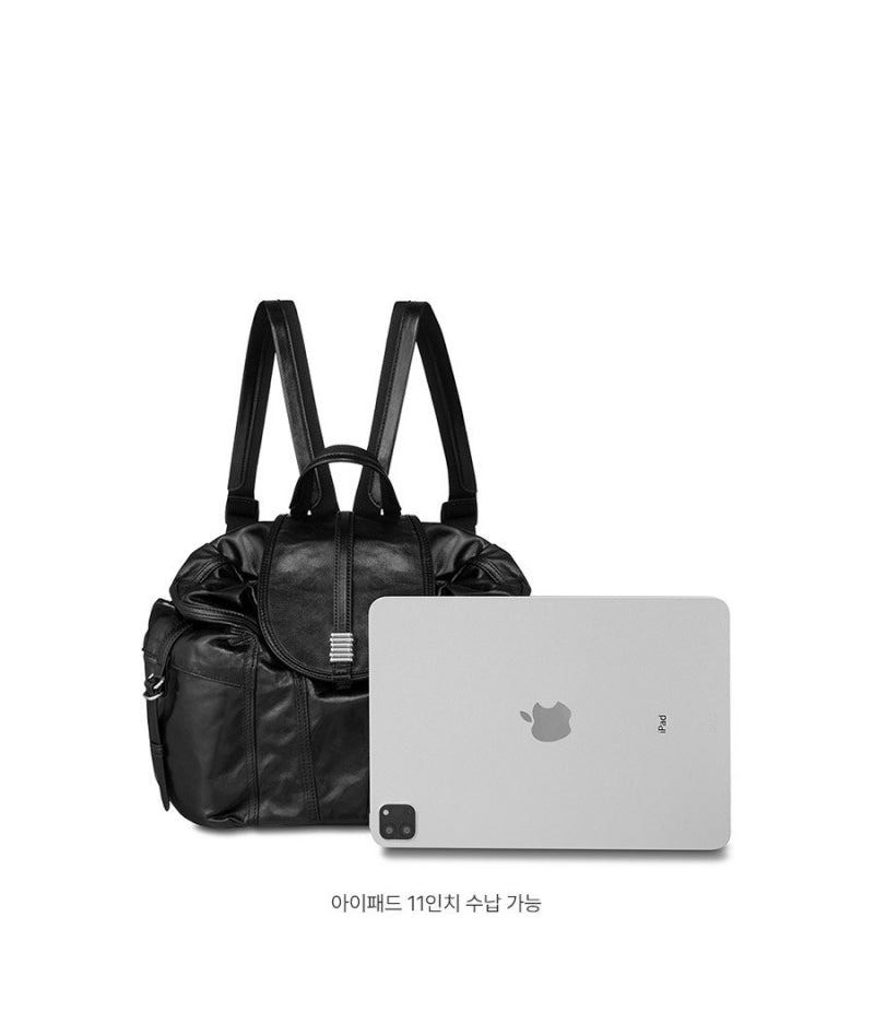 【WE ARE】韓國loeuvre休閒雙肩包後背包FA6SC3620