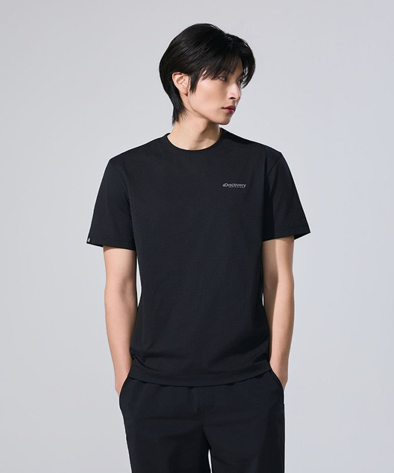 男款【WE ARE】韓國Discovery涼感防曬短袖T恤  DMRS63063