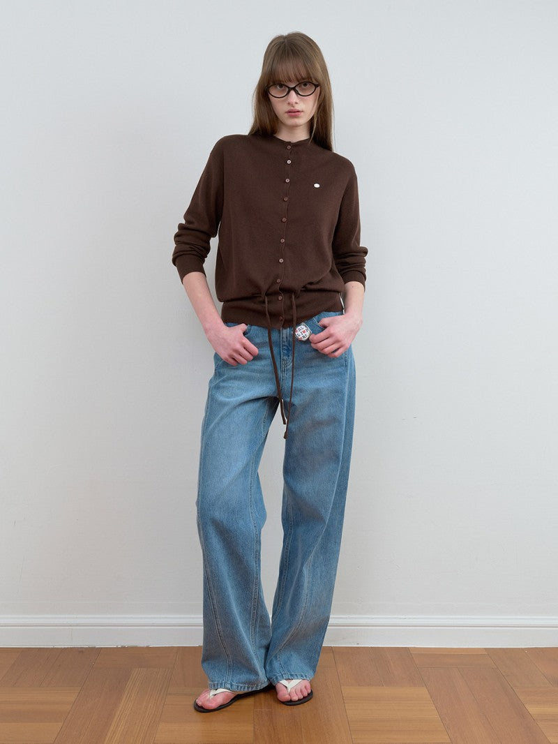 【WE ARE】韓國Rolarola休閒牛仔褲RMP1DWDN26110M