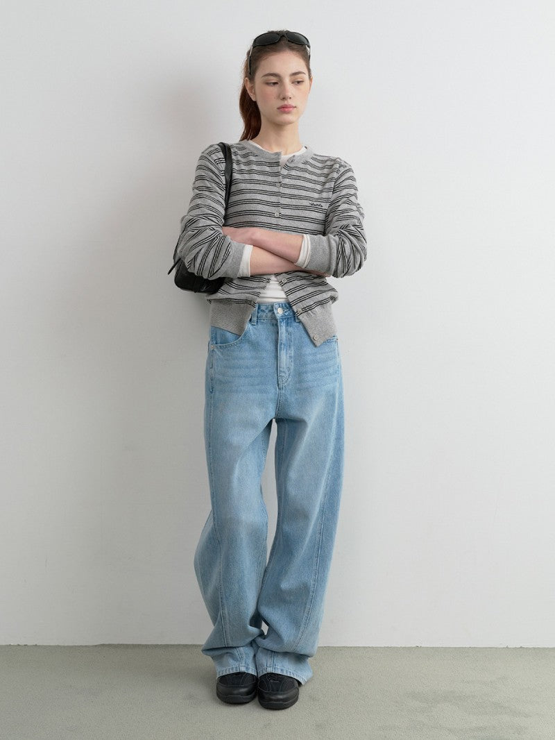 【WE ARE】韓國Rolarola休閒牛仔褲RMP1DWDN26110M