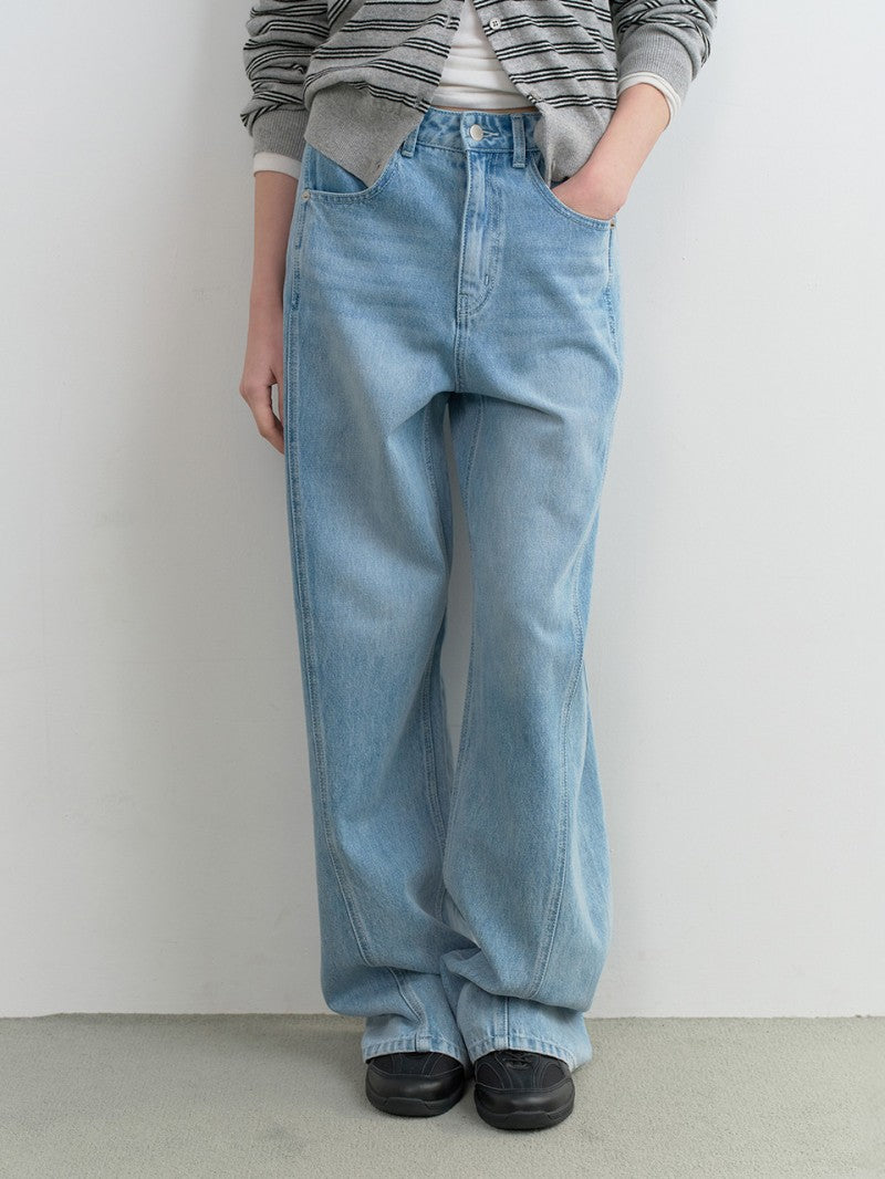 【WE ARE】韓國Rolarola休閒牛仔褲RMP1DWDN26110M