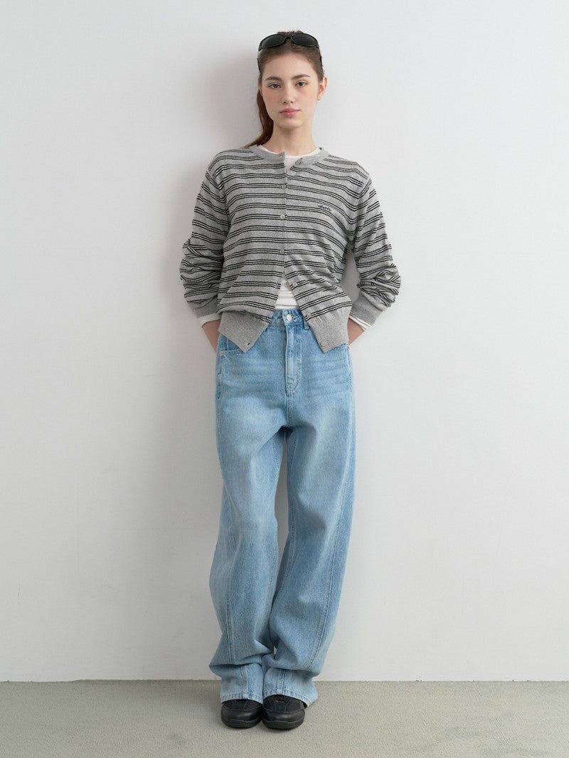 【WE ARE】韓國Rolarola休閒牛仔褲RMP1DWDN26110M