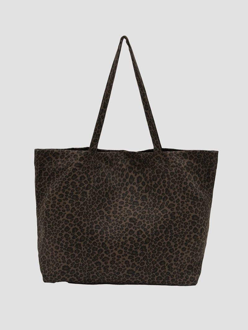 【WE ARE】韓國Rolarola豹紋手提包 RMO5AABG25505M