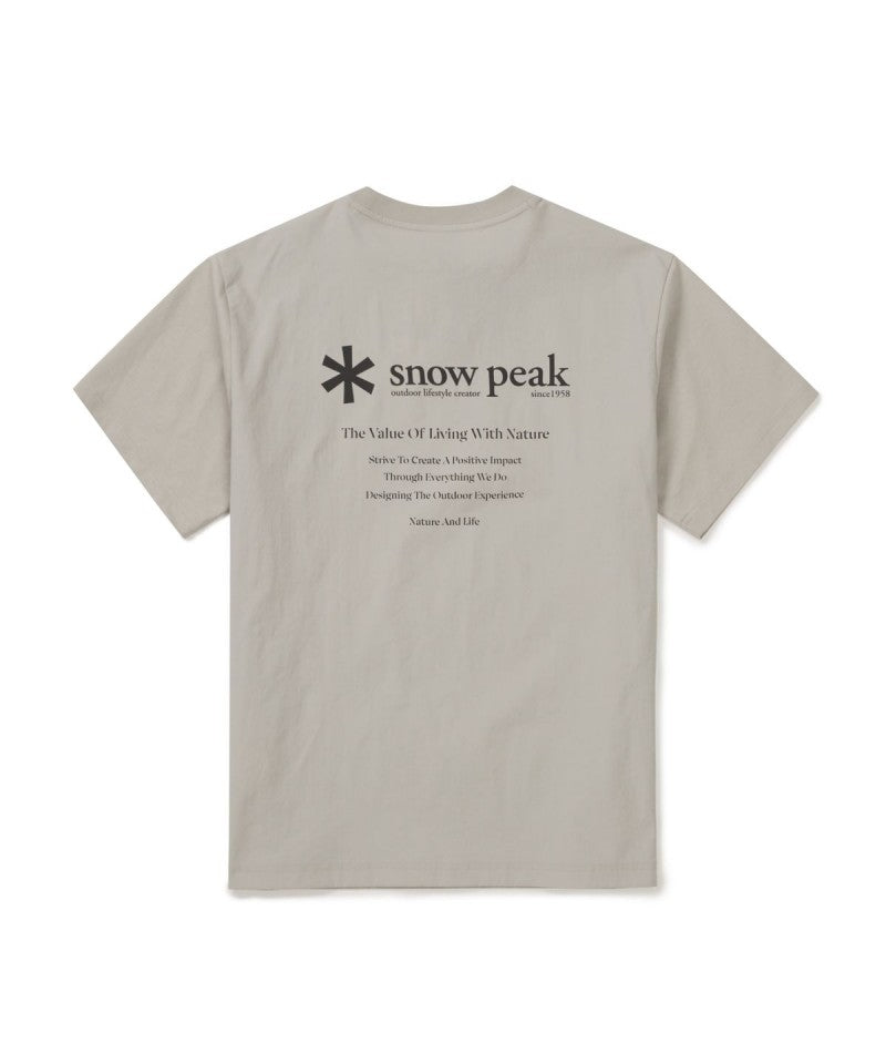 【WE ARE】韓國snow peak雪峰休閒短袖T恤S26MMDTS56