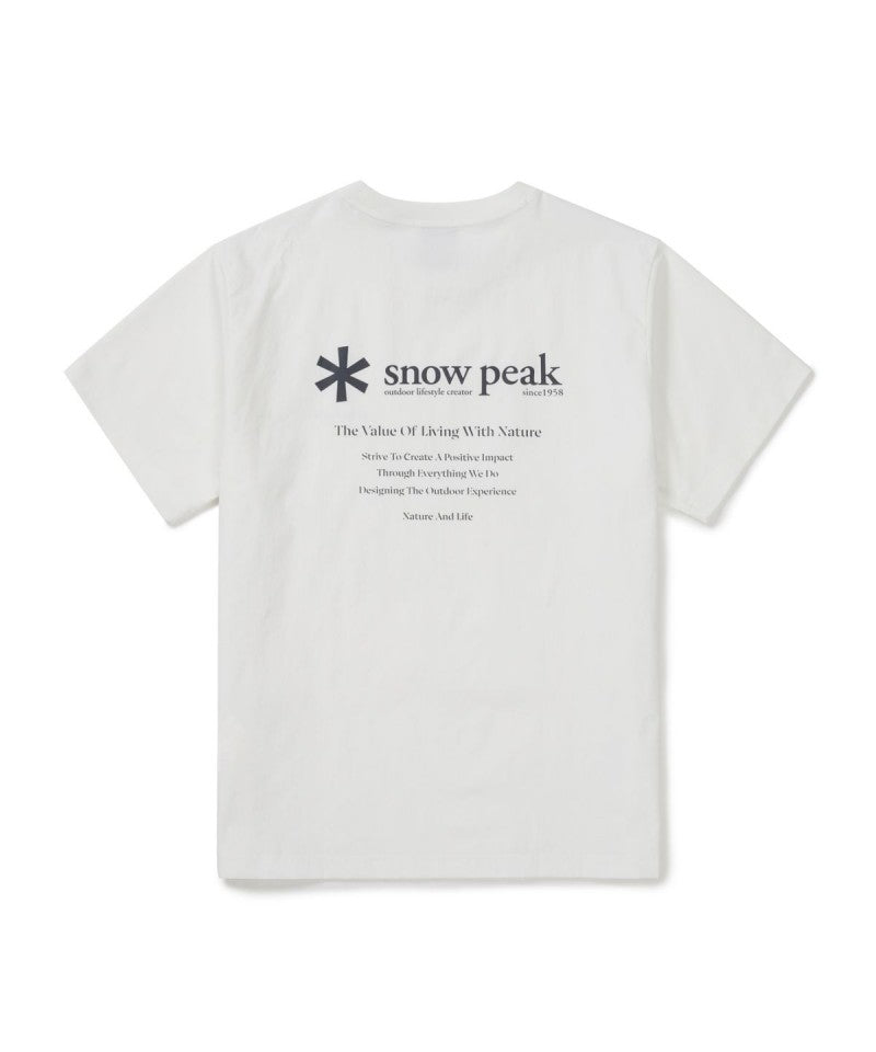 【WE ARE】韓國snow peak雪峰休閒短袖T恤S26MMDTS56