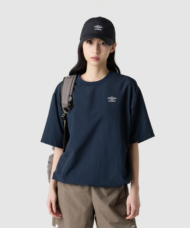 【樣品優惠現貨】【WE ARE】韓國Umbro 防潑水防風刺繡短ＴUR121CWT32