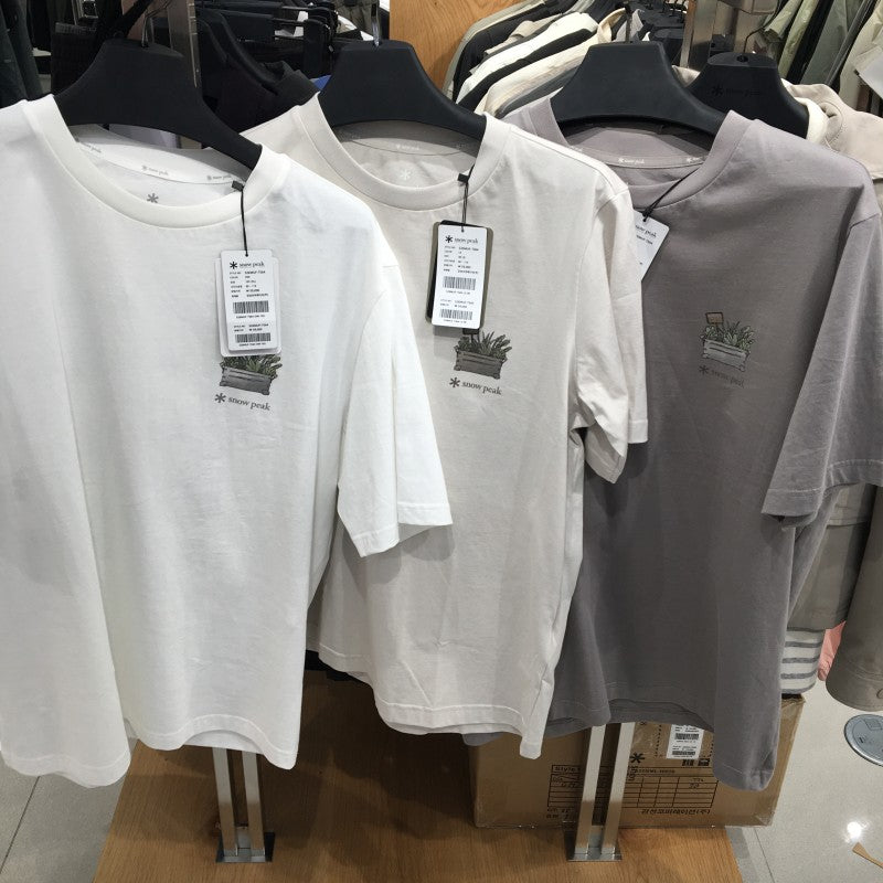 【WE ARE】韓國snow peak雪峰休閒短袖T恤S26MUFTS64