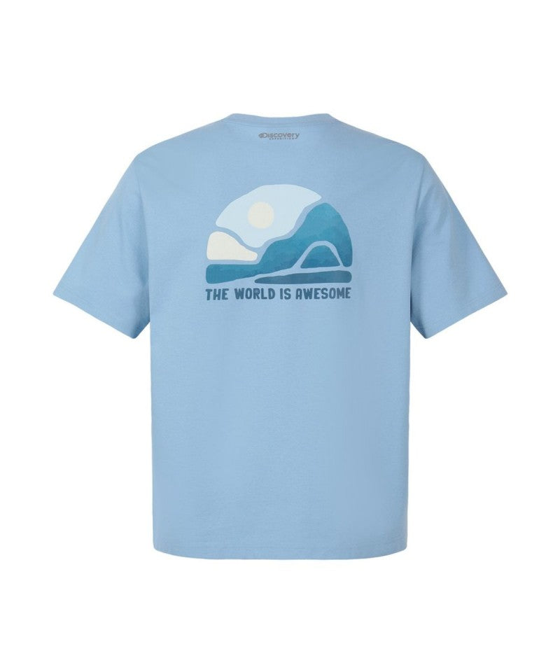 【WE ARE】韓國Discovery休閒短袖T恤DXRS8B063