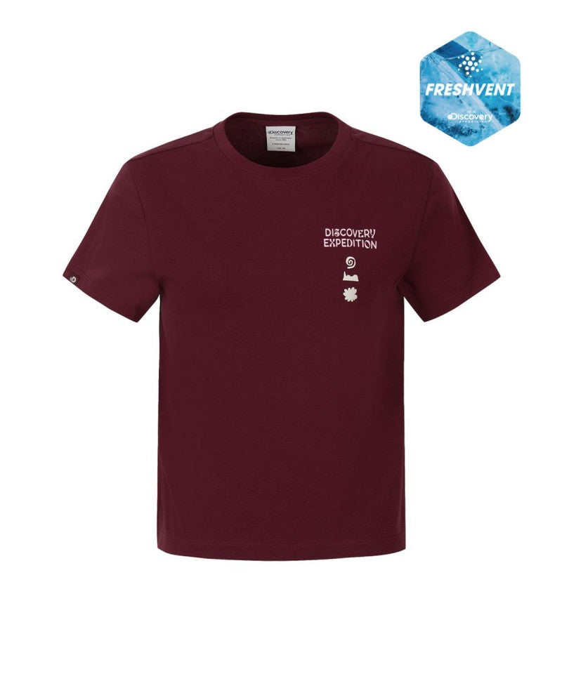 【WE ARE】韓國Discovery休閒短袖T恤DWRS9K063