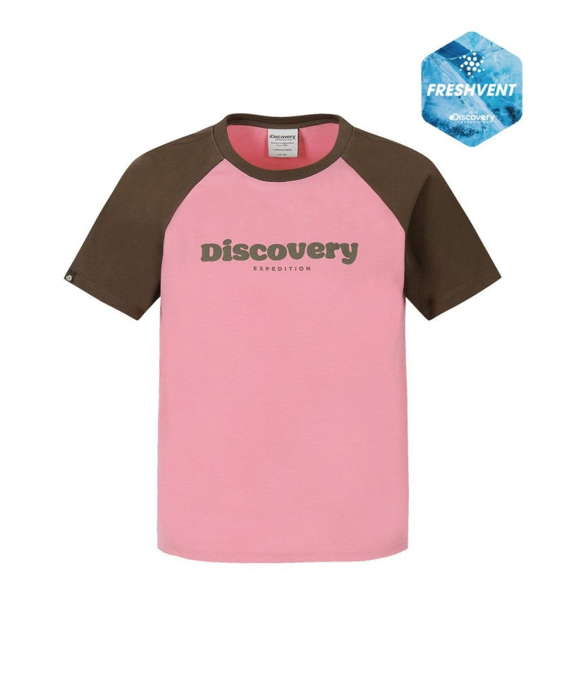 【WE ARE】韓國Discovery休閒短袖T恤DWRS9I063