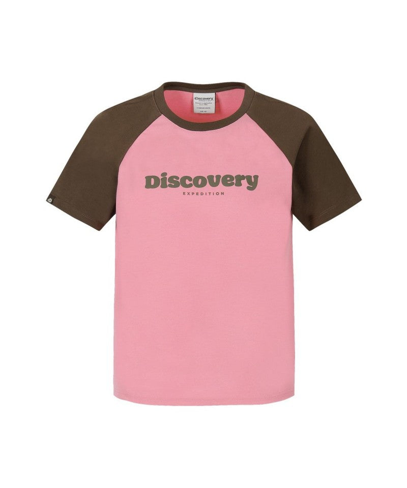 【WE ARE】韓國Discovery休閒短袖T恤DWRS9I063