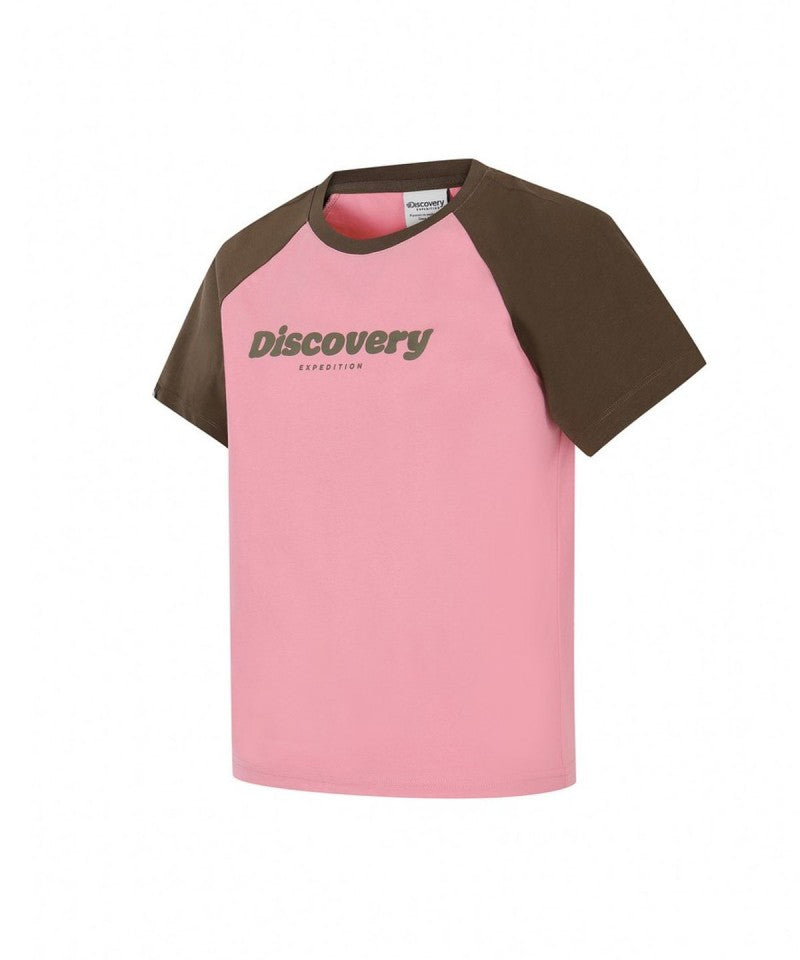 【WE ARE】韓國Discovery休閒短袖T恤DWRS9I063