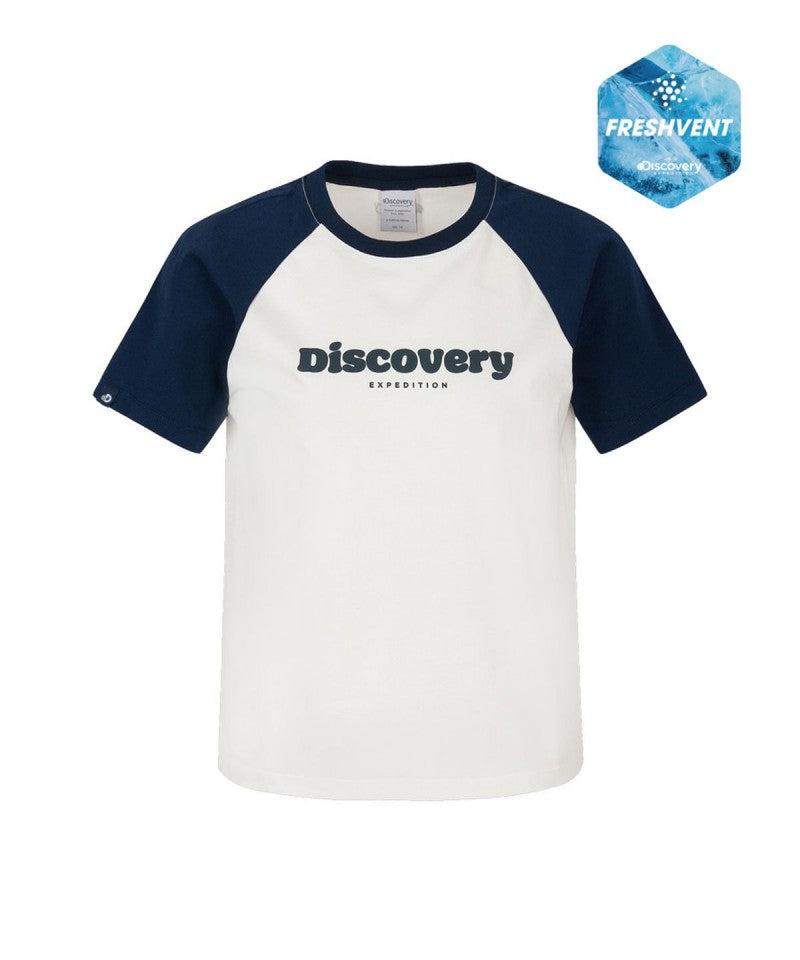 【WE ARE】韓國Discovery休閒短袖T恤DWRS9I063