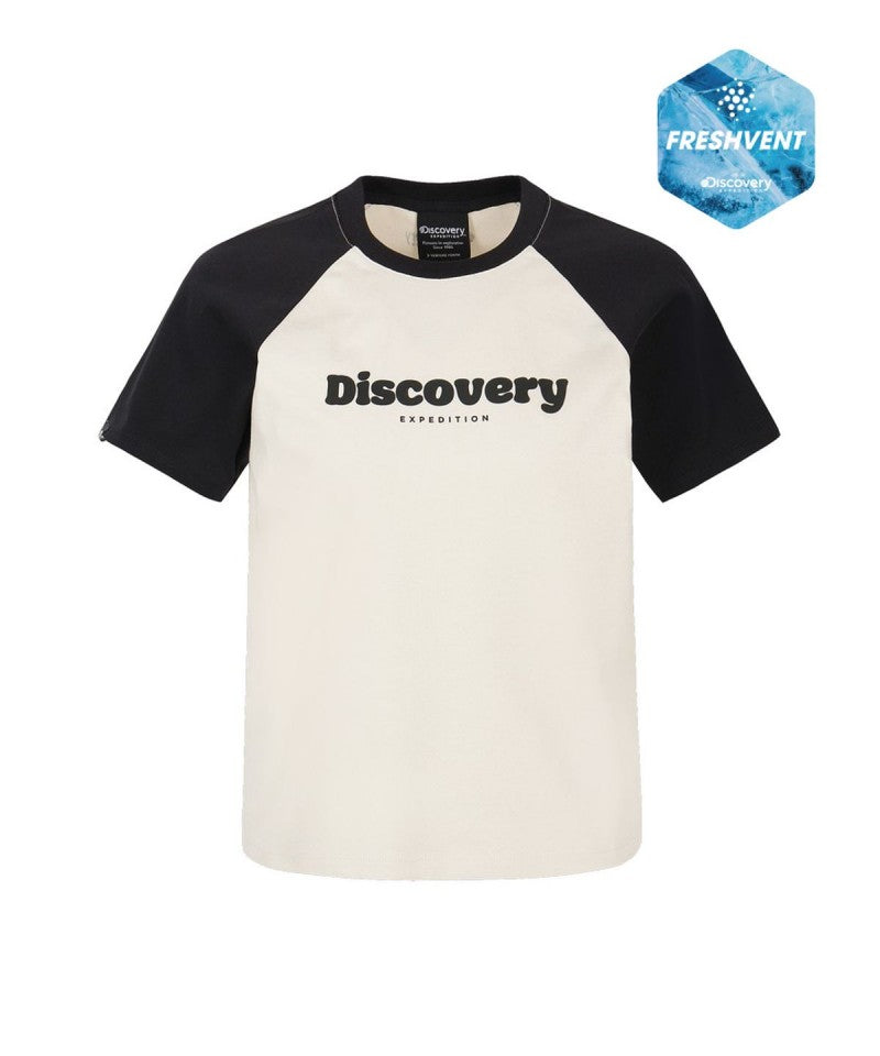 【WE ARE】韓國Discovery休閒短袖T恤DWRS9I063